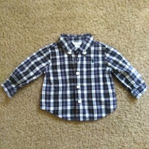 SOLD!! Ralph Lauren Plaid Button Up